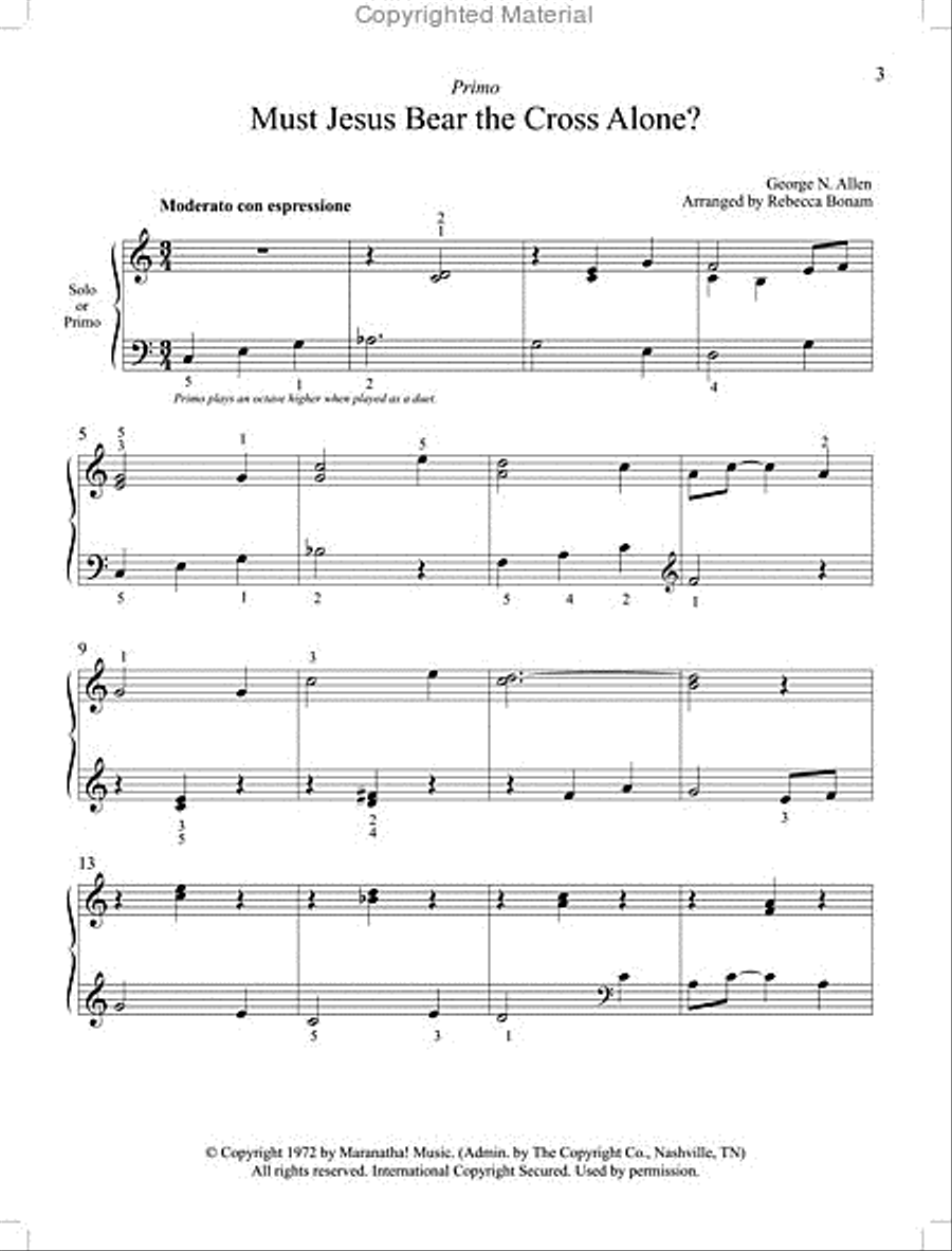 Seek Ye First Seek Ye First Easy Piano scores gallery preview page 4