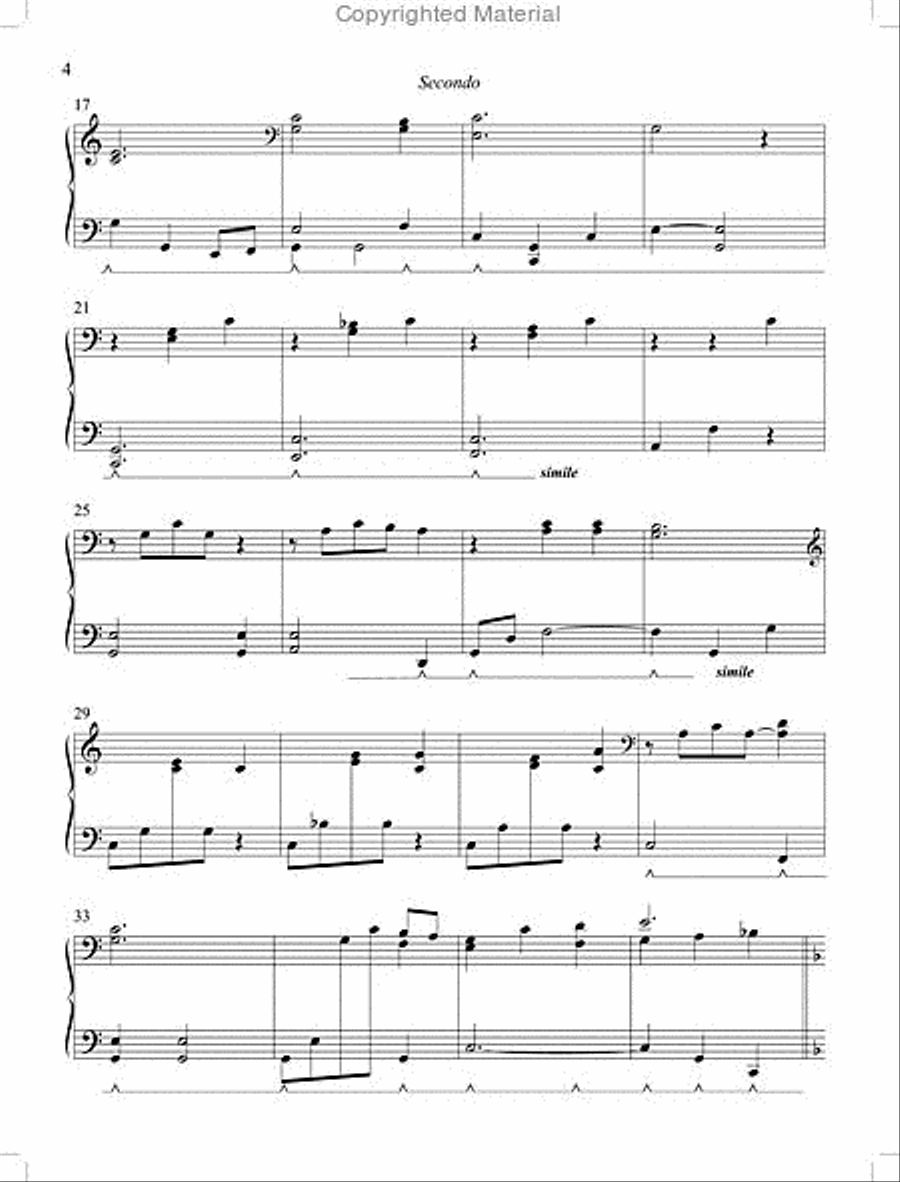 Seek Ye First Seek Ye First Easy Piano scores gallery preview page 5