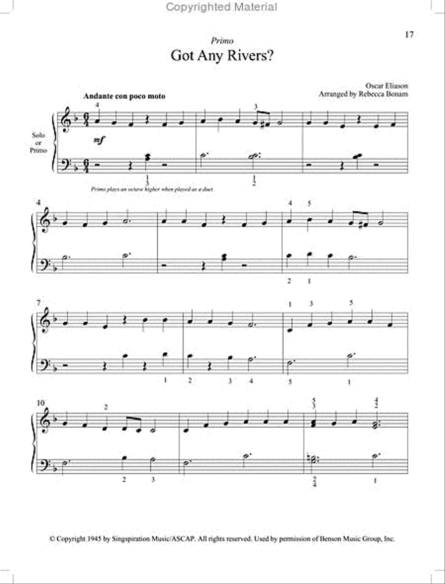 Seek Ye First Seek Ye First Easy Piano scores gallery preview page 10
