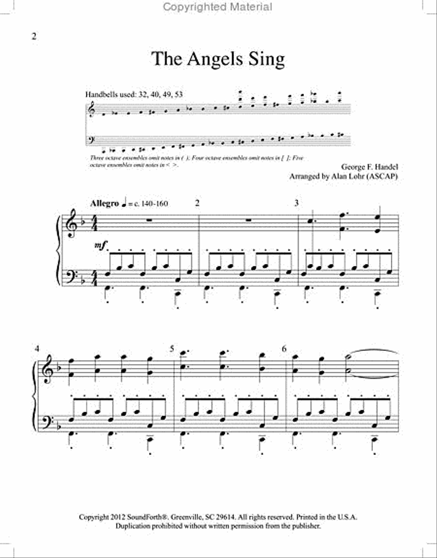 The Angels Sing 5-Octaves scores gallery preview page 3