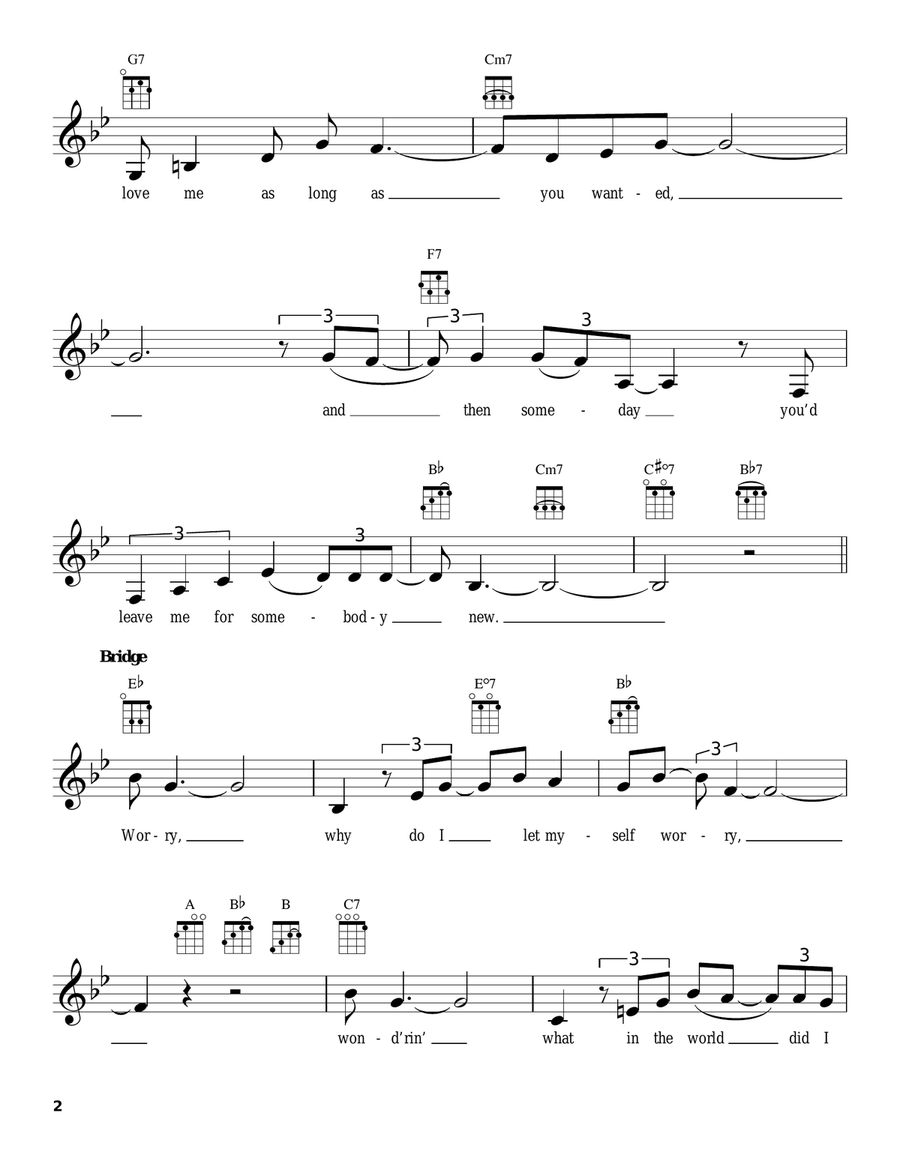 Crazy Crazy Ukulele scores gallery preview page 2