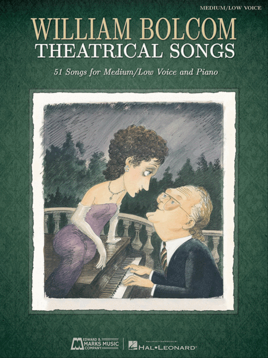 William Bolcom: Theatrical Songs Medium Voice scores gallery preview page 1