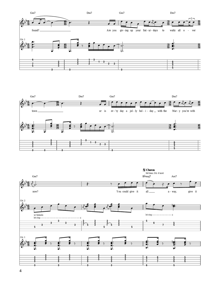 5/6 5/6 Acoustic Guitar scores gallery preview page 4