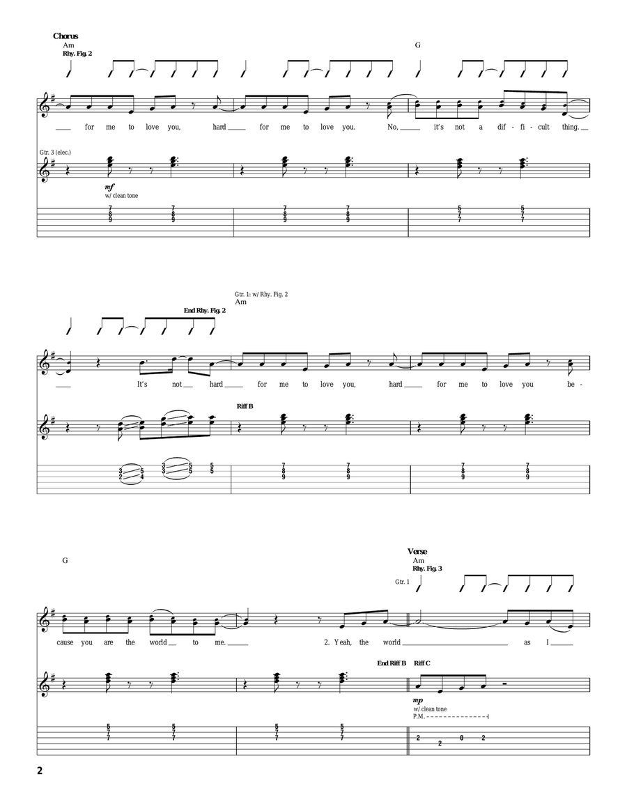 The World As I See It The World As I See It Acoustic Guitar scores gallery preview page 2
