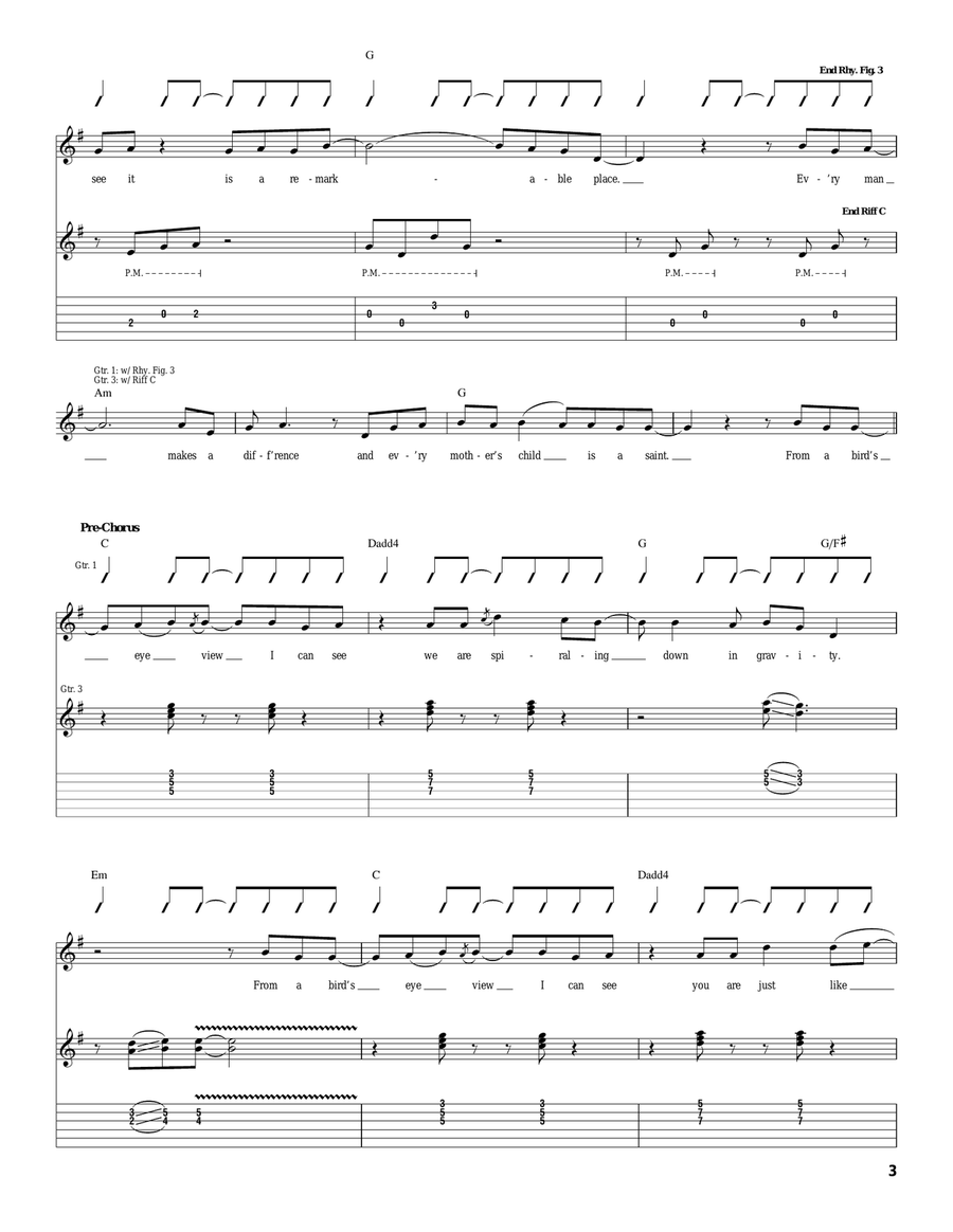 The World As I See It The World As I See It Acoustic Guitar scores gallery preview page 3