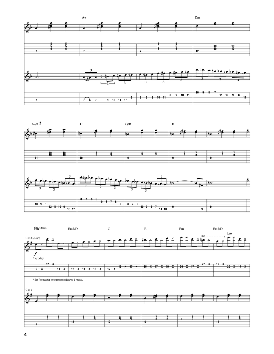 Being For The Benefit Of Mr. Kite Acoustic Guitar scores gallery preview page 4