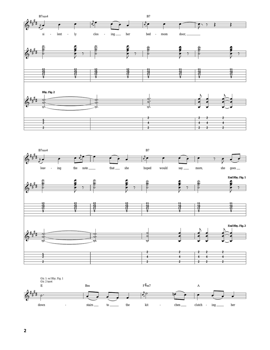 She's Leaving Home She's Leaving Home Acoustic Guitar scores gallery preview page 2