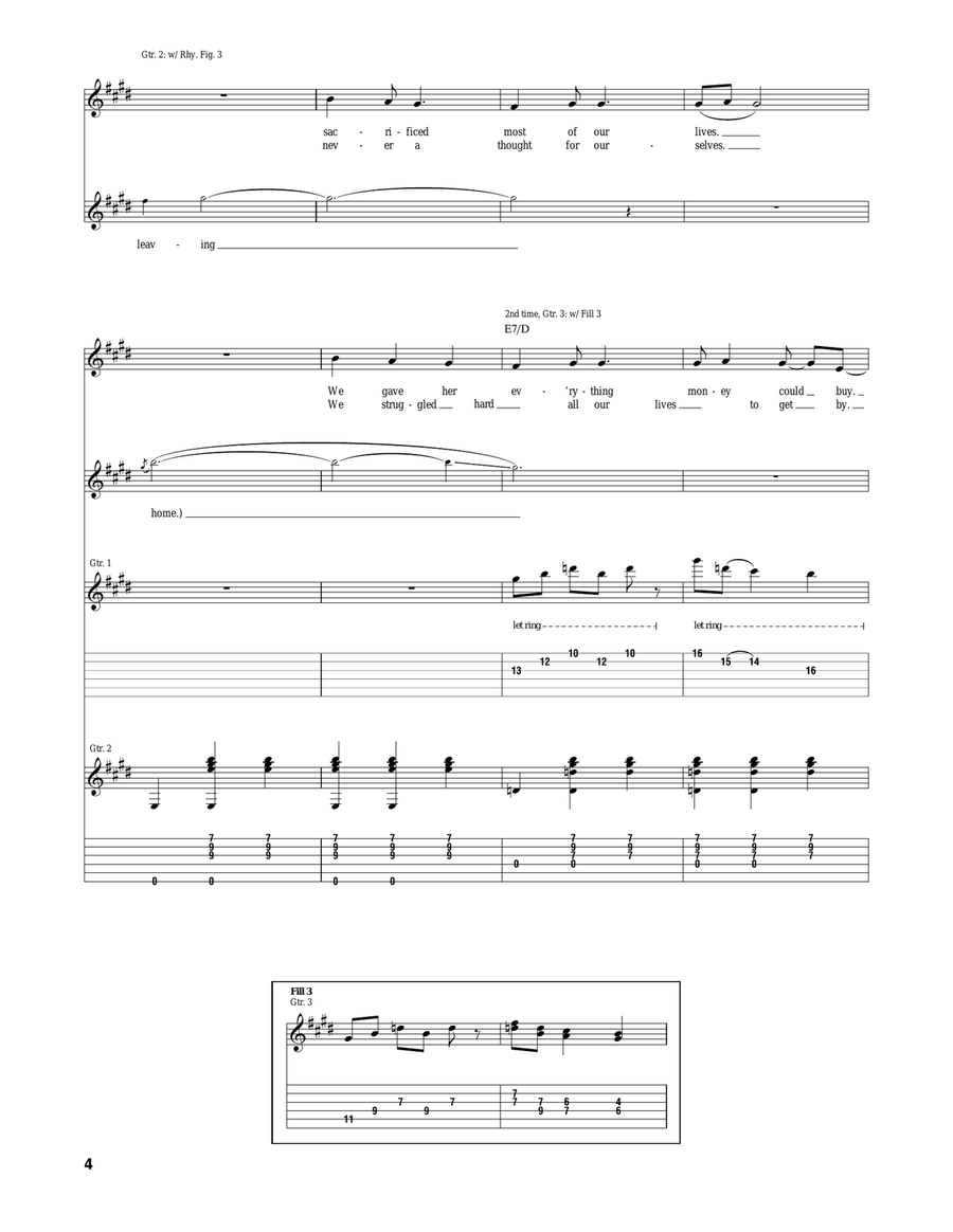 She's Leaving Home She's Leaving Home Acoustic Guitar scores gallery preview page 4
