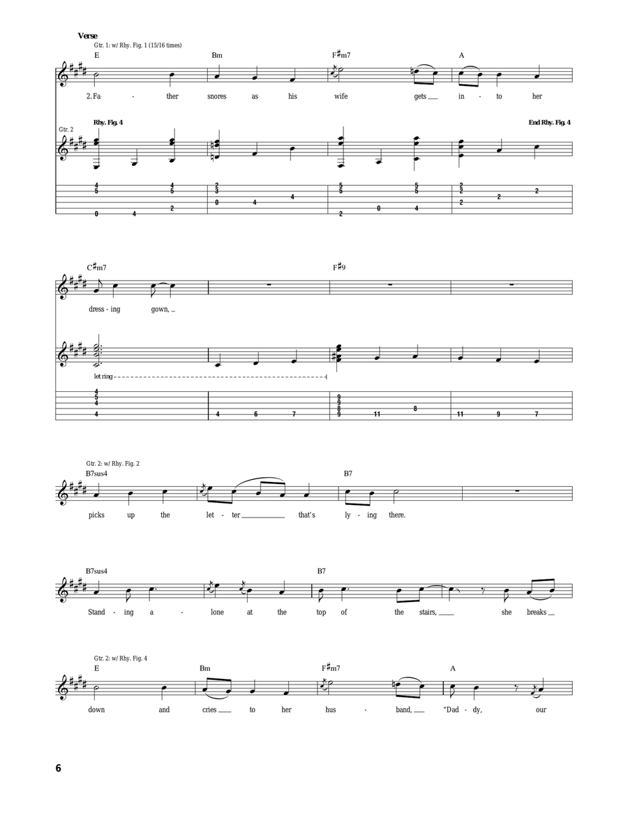 She's Leaving Home She's Leaving Home Acoustic Guitar scores gallery preview page 6