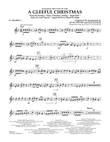 A Gleeful Christmas - Bb Trumpet 1
