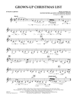 Grown Up Christmas List (with Optional Vocal Solo) - Bb Bass Clarinet