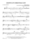 Grown Up Christmas List (with Optional Vocal Solo) - Bb Tenor Saxophone