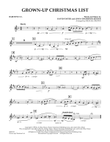 Grown Up Christmas List (with Optional Vocal Solo) - Baritone T.C.