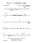 Grown Up Christmas List (with Optional Vocal Solo) - Percussion 2