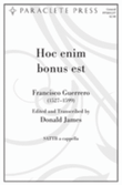 Hoc Enim Bonus Est