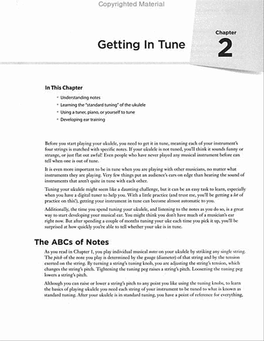 The Complete Idiot's Guide to Playing the Ukulele Ukulele scores gallery preview page 8