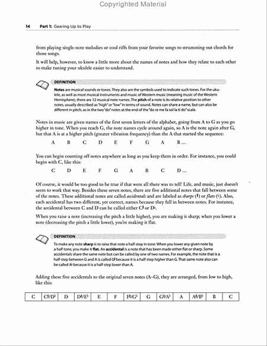 The Complete Idiot's Guide to Playing the Ukulele Ukulele scores gallery preview page 9