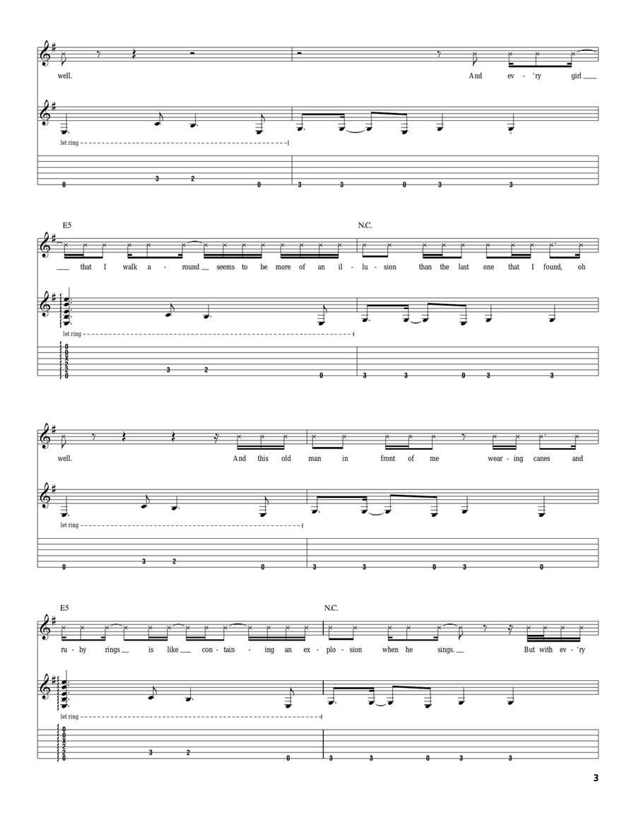 Little Cream Soda Little Cream Soda Acoustic Guitar scores gallery preview page 3