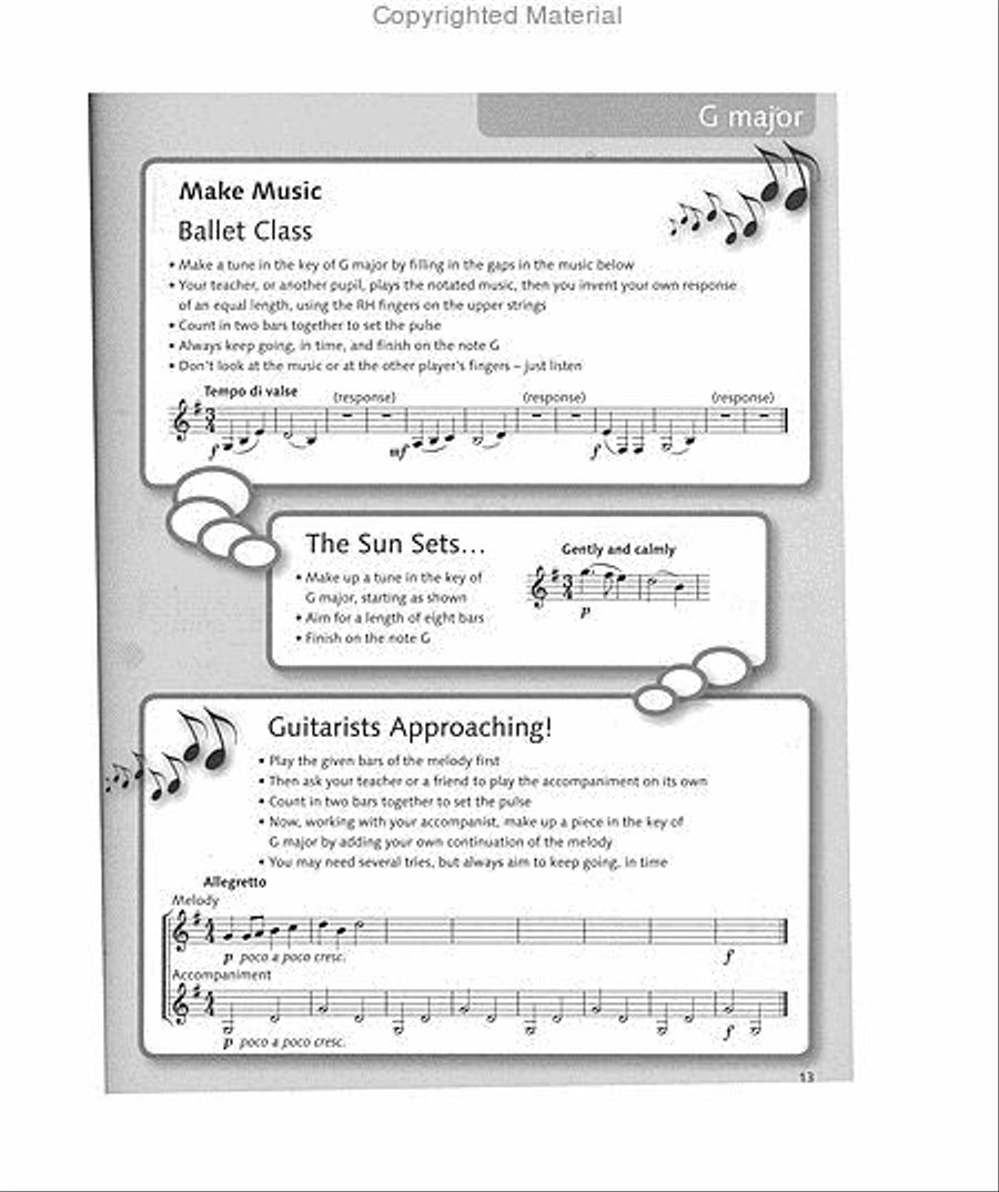Joining the Dots for Guitar, Grade 3 Guitar scores gallery preview page 6
