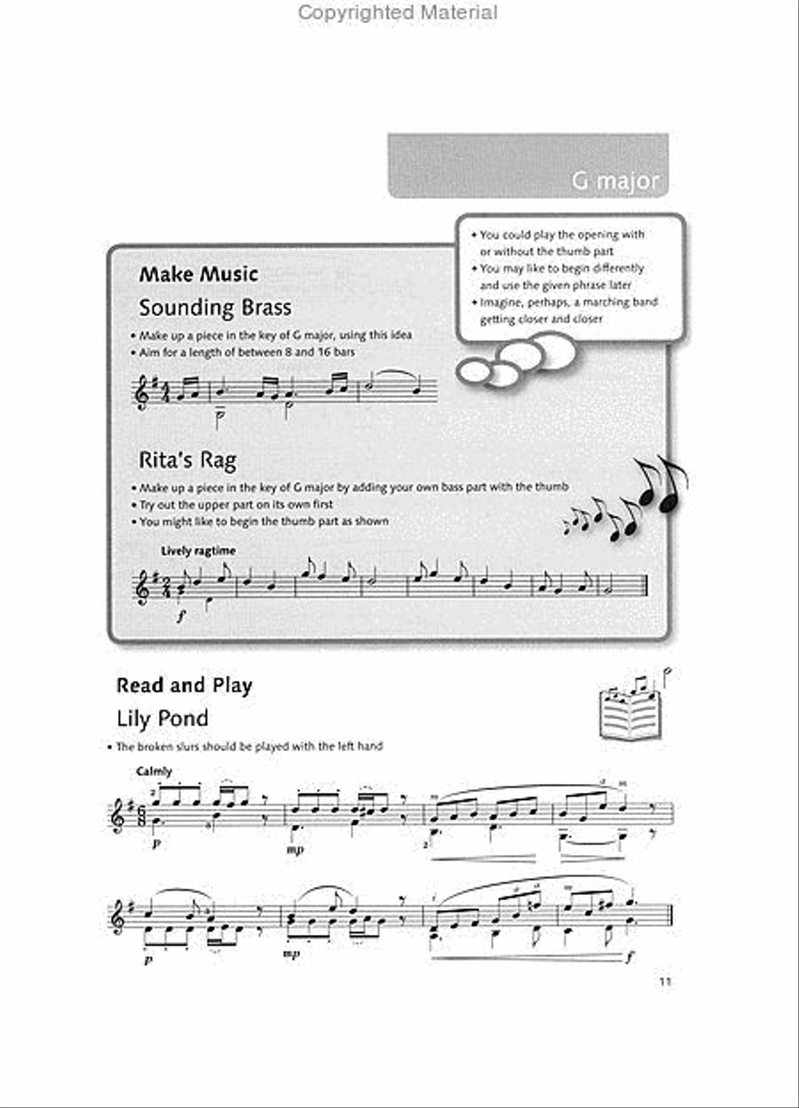 Joining the Dots for Guitar, Grade 5 Guitar scores gallery preview page 7
