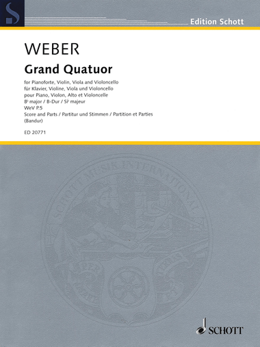 Grand Quatour in B-flat Major, WeV P.5