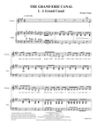 A Grand Canal (choral score)