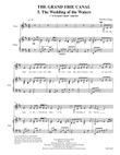 The Wedding of the Waters (choral score)