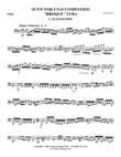 Suite for Unaccompanied 