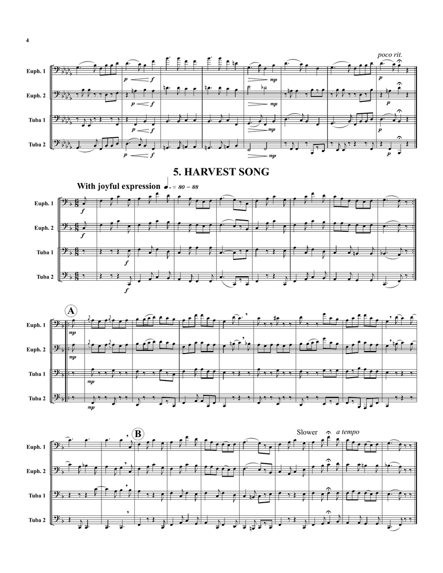 Suite No. 2 from Album for the Young by Robert Schumann EETT - Digital Sheet Music page 4