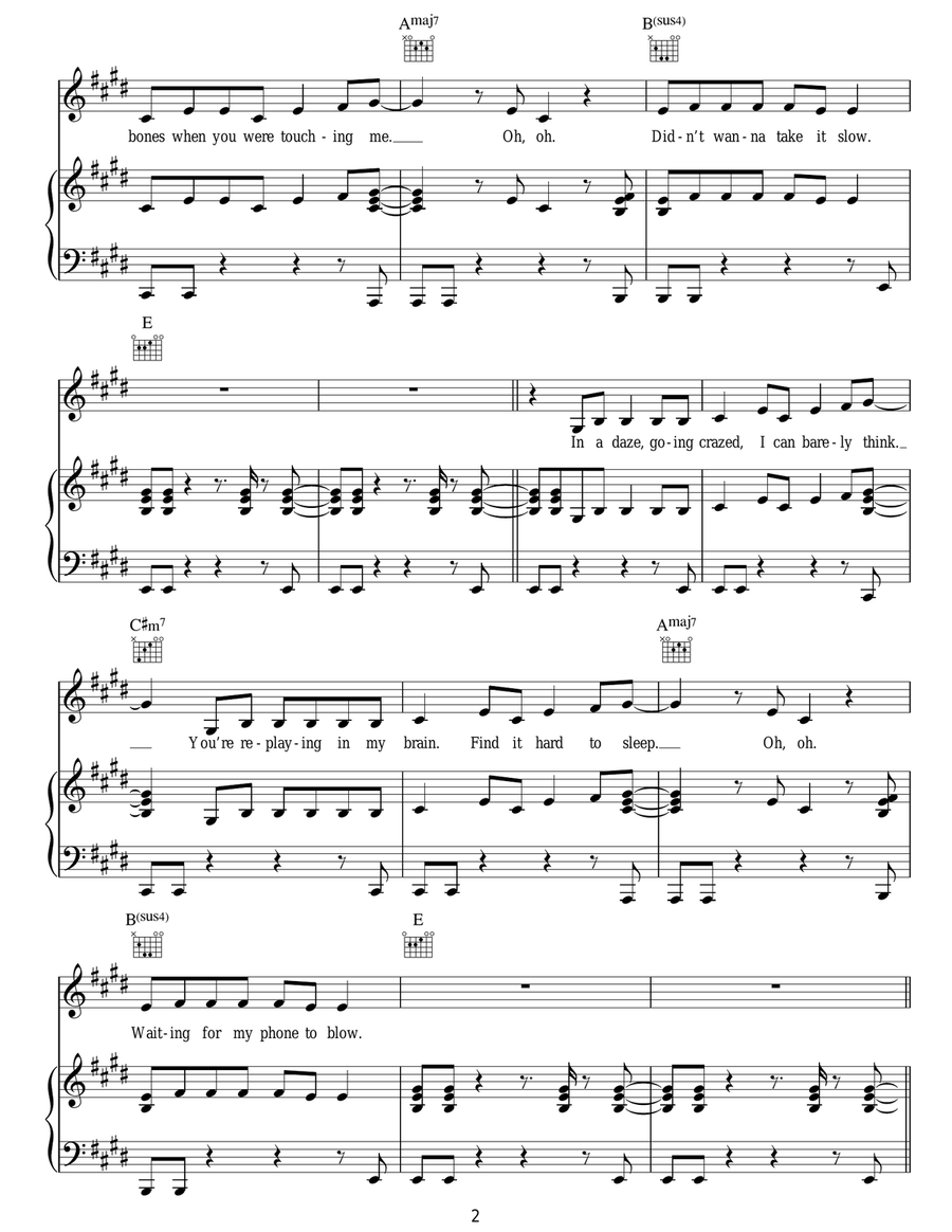 Brokenhearted Brokenhearted Acoustic Guitar scores gallery preview page 2
