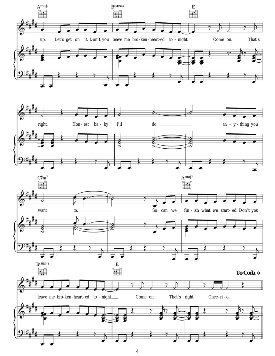 Brokenhearted Brokenhearted Acoustic Guitar scores gallery preview page 4