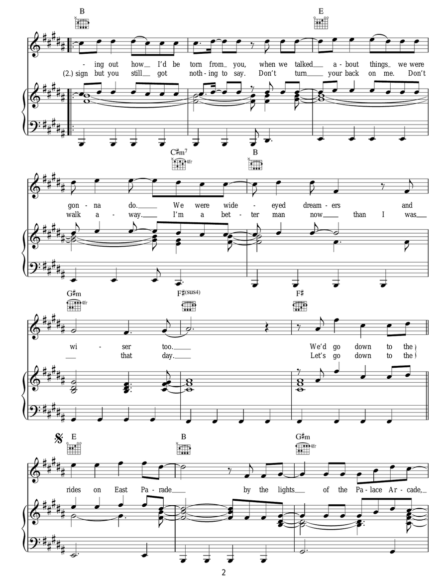 Sovereign Light Cafe Sovereign Light Cafe Acoustic Guitar scores gallery preview page 2