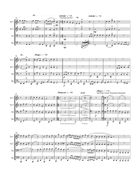 American Folk Medley Brass Quartet scores gallery preview page 3