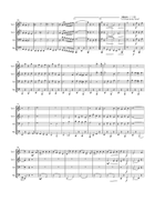 American Folk Medley Brass Quartet scores gallery preview page 4