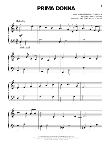 Prima Donna (from The Phantom Of The Opera)