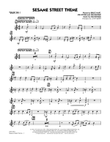 Sesame Street Theme - Tenor Sax 1