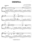 Snowfall [Jazz version] (arr. Brent Edstrom)
