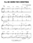 I'll Be Home For Christmas [Jazz version] (arr. Brent Edstrom)