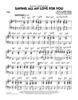 Saving All My Love for You - Piano