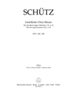 Sacred Choral Music SWV 369-380