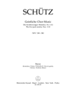 Sacred Choral Music SWV 369-380