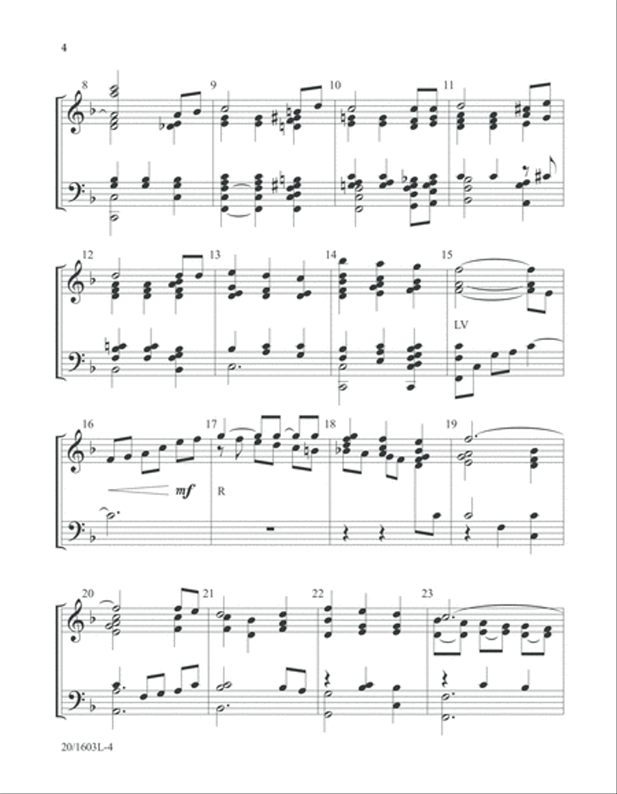 The Old Rugged Cross (Digital Download) 5-Octaves scores gallery preview page 4