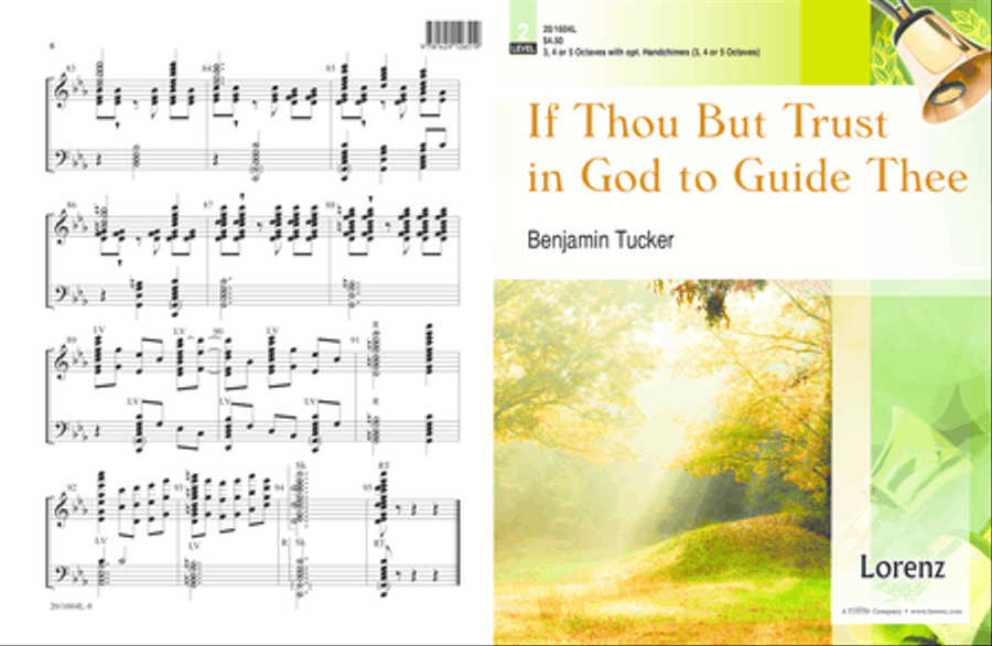 If Thou But Trust in God to Guide Thee (Digital Download) 5-Octaves scores gallery preview page 1