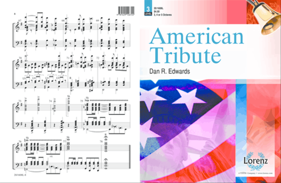 American Tribute (Digital Download) 5-Octaves scores gallery preview page 1