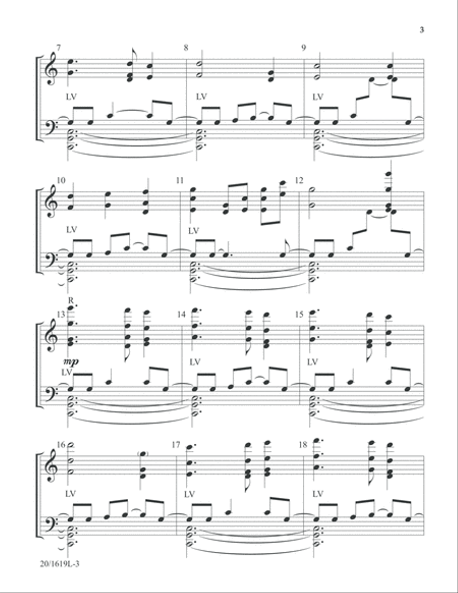 Upon This Winter Night (Digital Download) 3-Octaves scores gallery preview page 3
