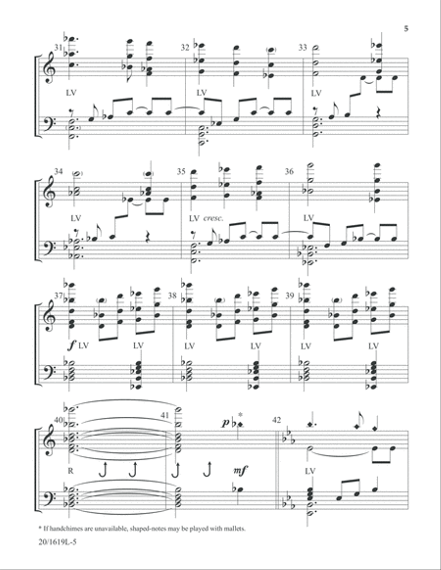 Upon This Winter Night (Digital Download) 3-Octaves scores gallery preview page 5