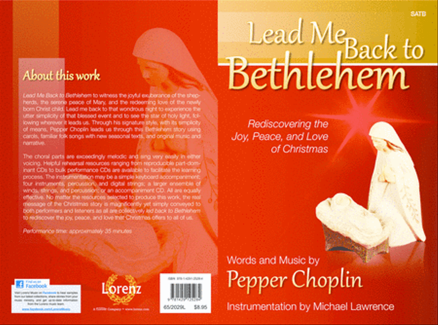 Lead Me Back to Bethlehem (Digital Download) 4-Part scores gallery preview page 1