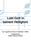 Lobt Gott in seinem Heiligtum