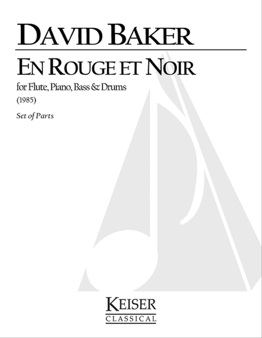 En Rouge et Noir Flute scores gallery preview page 1