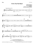 I Give You My Heart - Oboe